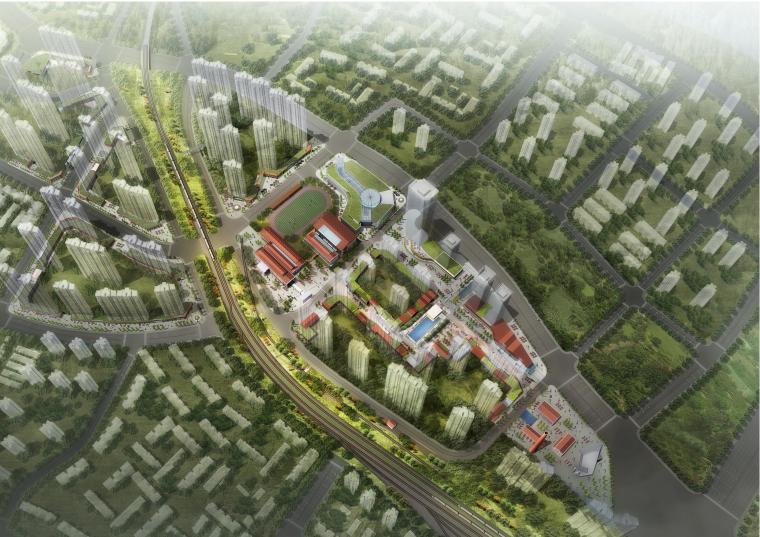 项目规划总平面图资料下载-武汉万科汉钢项目规划_汉阳钢铁厂总体规划