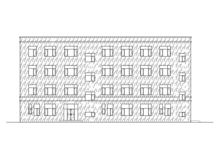 建筑施工图建筑说明资料下载-恒和世家物业楼建筑施工图