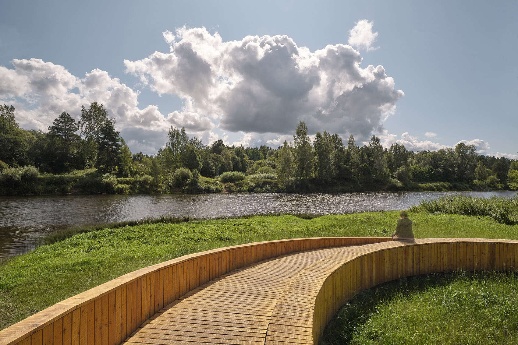 拉脱维亚感官公园里的人行步道与观景平台-Didzis Jaunzems Architecture-道路案例-筑龙园林景观论坛