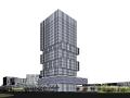 盐城高新区智能终端产业园建筑模型 2019