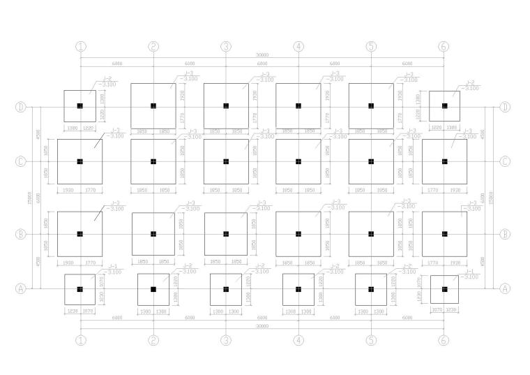 办公框架结构建筑设计资料下载-某饭店框架结构建筑施工图