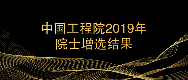 2019造价管理朱俊文资料下载-中国工程院2019年院士增选结果