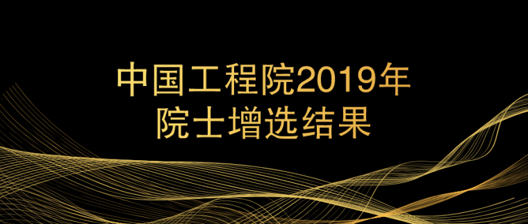 2019年院士增选结果资料下载-中国工程院2019年院士增选结果