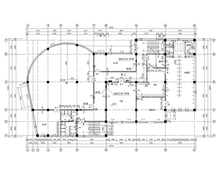 4层别墅建筑资料下载-四层别墅混凝土结构施工图（CAD含建筑图）