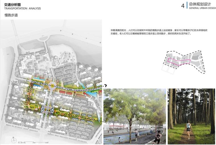 [福建]东部新城核心区内地块总体规划设计-慢跑步道