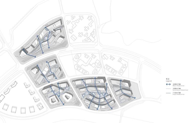 [广东]华发珠海高新区总部建筑设计方案-流线分析
