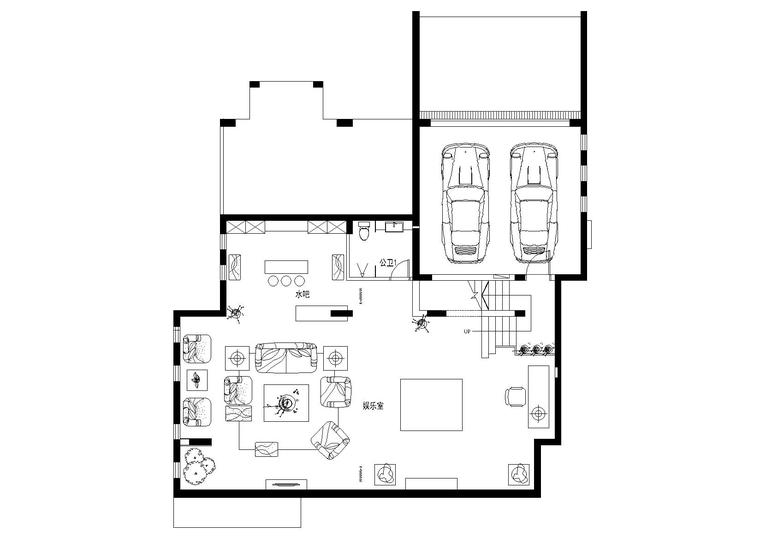 地下室平面布置图