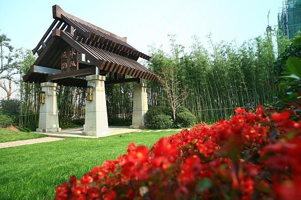 西安大兴郡新汉风景观设计