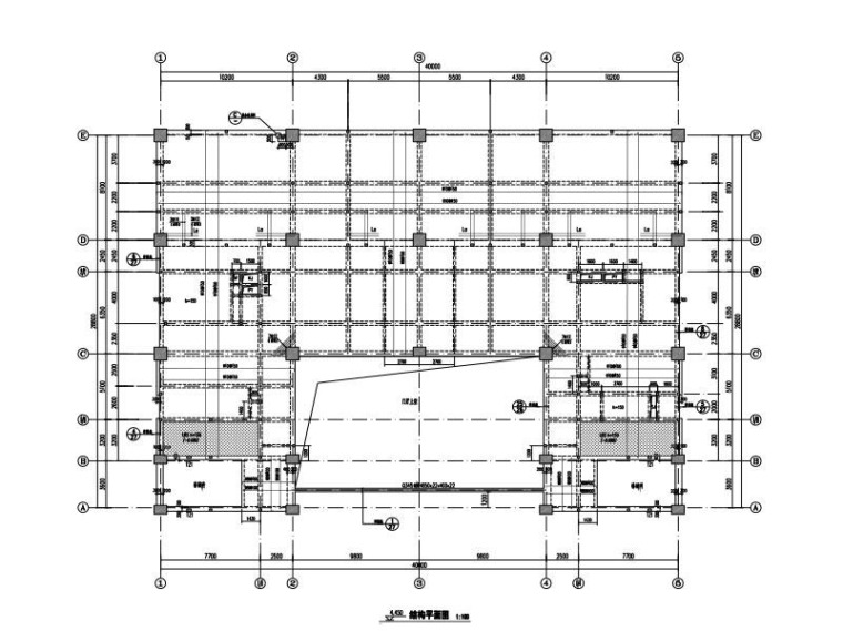 建筑绿建专篇资料下载-绿建|7层某体校图文信息中心结构施工图2015