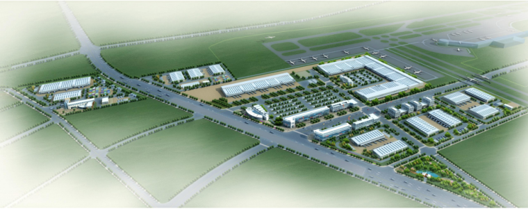 物流园区规划设计方案文本资料下载-宁波空港物流园区布局详细规划与研究