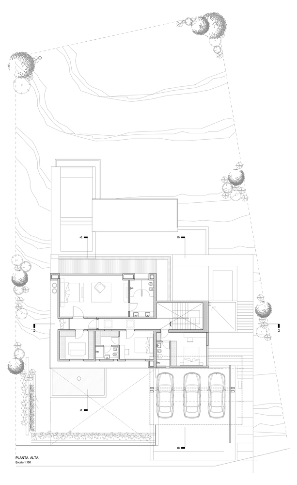 阿根廷拉卡莱拉之家-PLANTA_ALTA