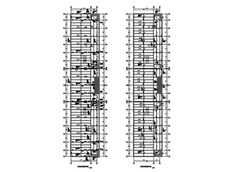 单层框架结构施工资料下载-单层室内田径馆钢混框架结构施工图2015