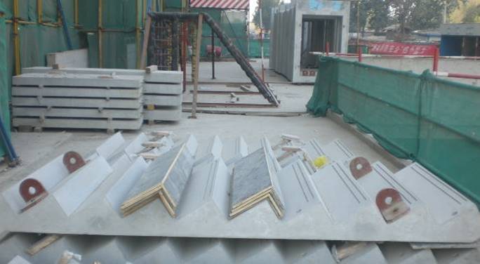 楼板钢筋施工工艺资料下载-预制楼梯、叠合楼板施工工艺