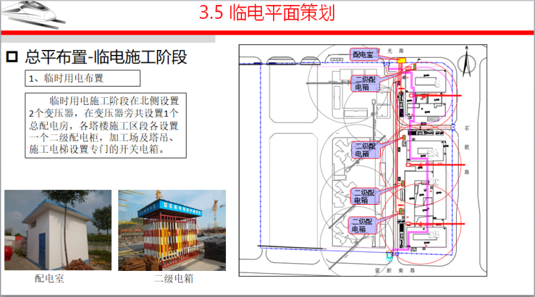 深圳产业用房总承包工程施工策划-临时用电平面策划