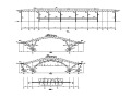 钢-混凝土混合结构火车站站房全套结构图