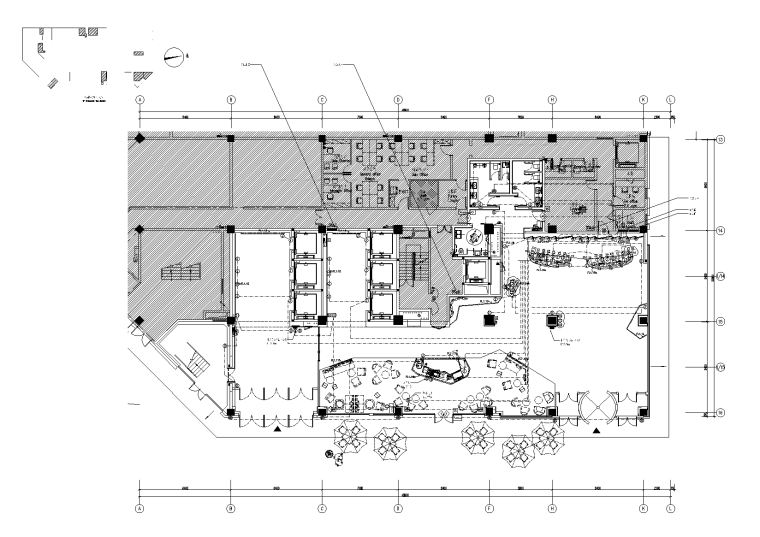 三层宾馆建筑水暖电施工图资料下载-杭州某假日酒店机电施工图（水暖电）