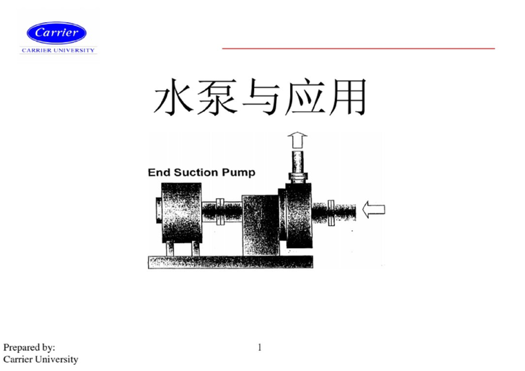 水泵串并联资料下载-水泵与应用