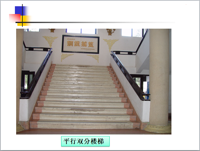 双分双合式楼梯平面图图片