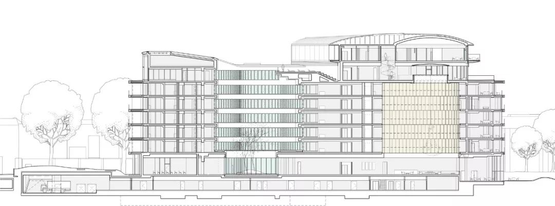 三个流动的圆形,构成无"前后立面"的酒店-建筑方案-筑龙建筑设计论坛