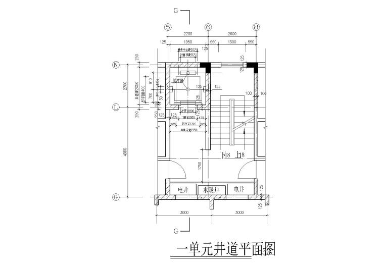 高层住宅楼电梯间资料下载-电梯间及井道详图