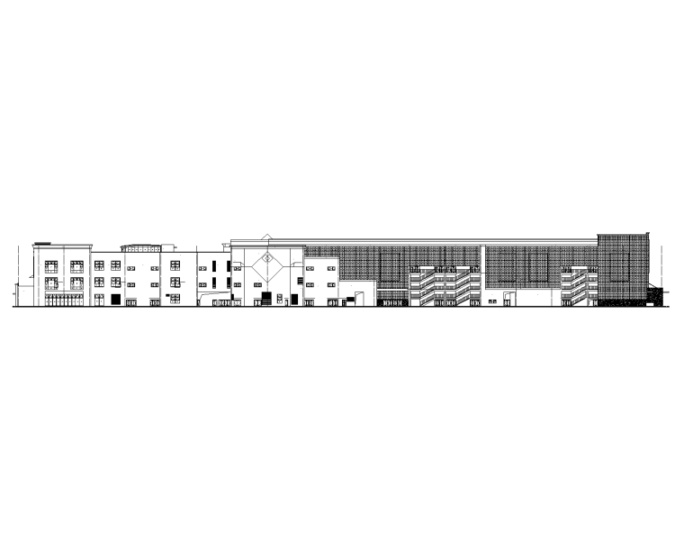 两层大学生综合活动中心资料下载-地下2层地上3层购物中心建筑施工图2016