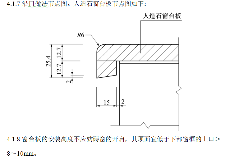 220kV变电站工程标准工艺策划（82页）-沿口做法节点图