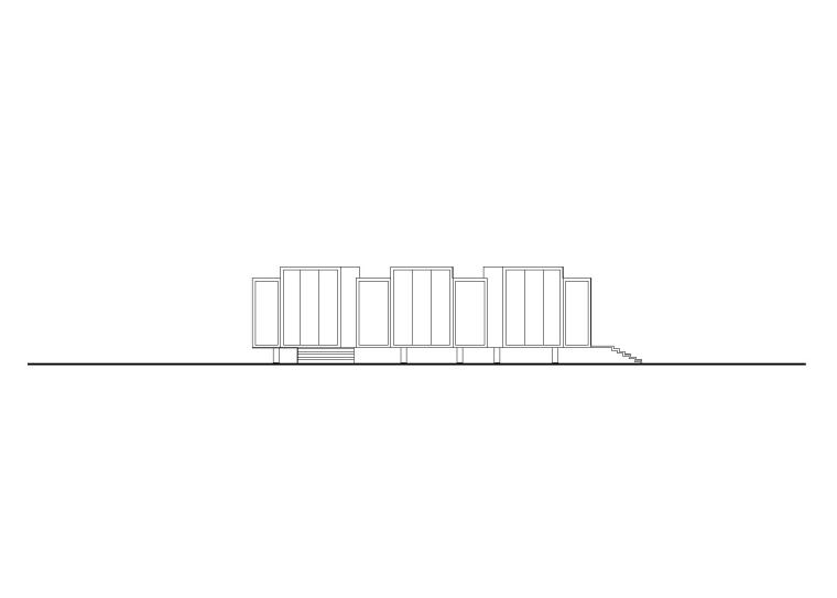 休息亭施工大样图资料下载-员工休息室建筑施工图设计_CAD 