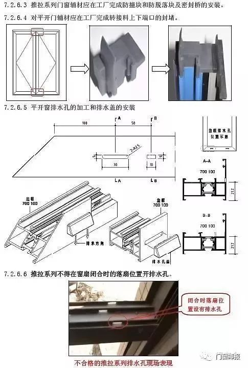 万科铝合金门窗监理手册，门窗工程一次弄清_29