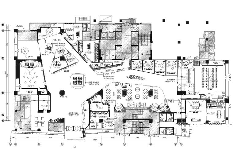 vip接待室cad资料下载-[东莞]国贸中心营销中心售楼部精装修施工图