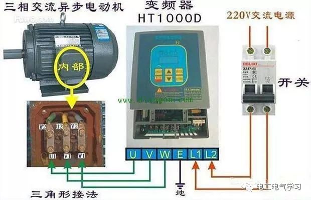 变频器接线和参数设置_1