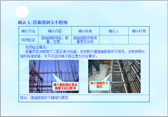 QC成果精细控制剪力墙钢筋安装质量-措施筋制安不精细