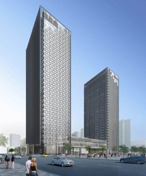 超高层商业办公楼玻璃幕墙施工图2015-幕墙结构施工图-筑龙结构设计