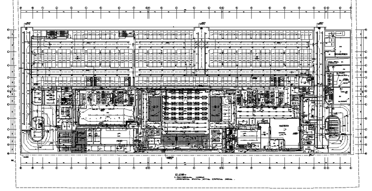 [知名院]吉林产业基地办公塔楼电气施工图-地下照明平面图