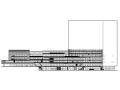 特大型企业医院门诊住院楼建筑施工图