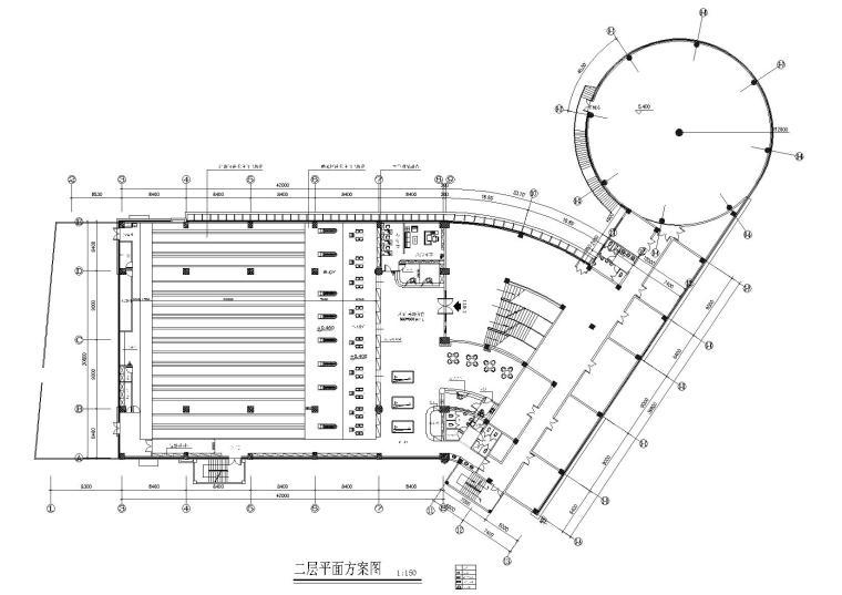 保龄球馆设计图纸资料下载-文体中心保龄球馆装饰项目设计施工图