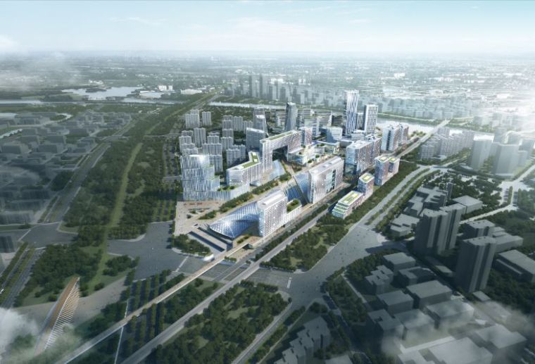 综合交通枢纽建筑设计流程资料下载-北京城市副中心站综合交通枢纽项目开工