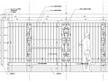 园林景观节点详图围墙施工图设计三