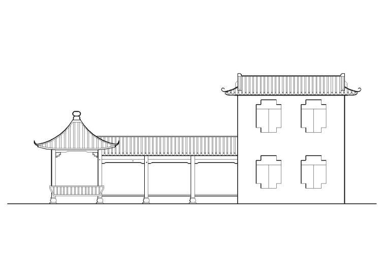 古建筑庙CAD施工图资料下载-古建筑小品施工图设计