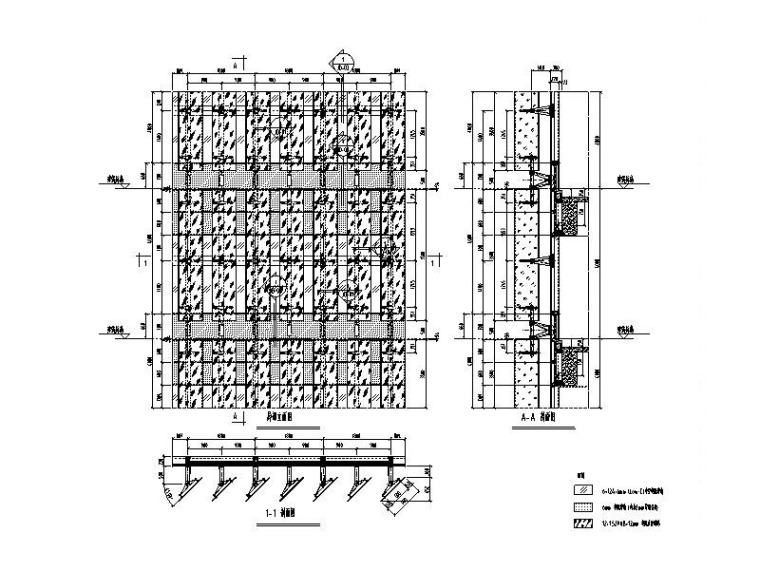 建筑遮阳cad资料下载-幕墙遮阳系统标准图CAD