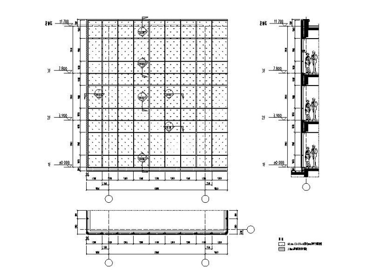 施工用电标准图册资料下载-防火幕墙系统标准图（大样图及节点图）