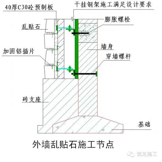 50张节点详图，详解装饰装修施工工艺标准！_13