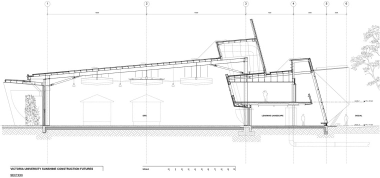 澳大利亚维多利亚大学未来建筑大楼-023-victoria-university-sunshine-construction-futures-by-cox-architecture