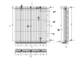 铝合金格栅系统标准图CAD