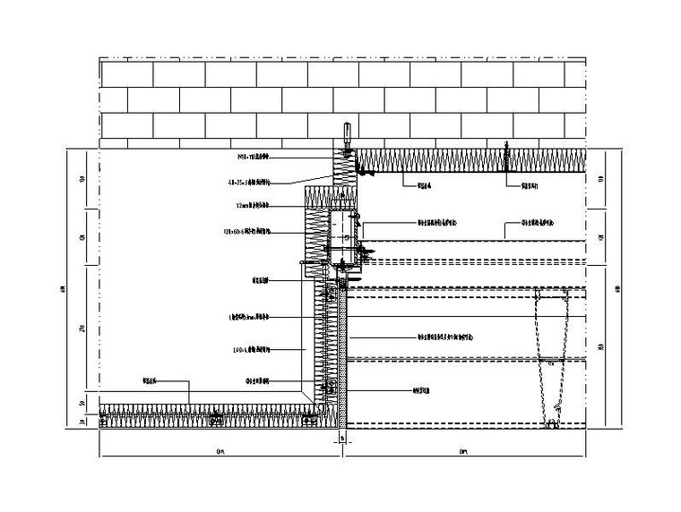 铝合金格栅系统标准图cad-幕墙结构节点详图-筑龙结构设计论坛