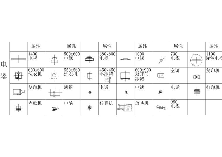 会议室会议桌图块资料下载-工装办公空间图块（办公桌沙发电器服装等）