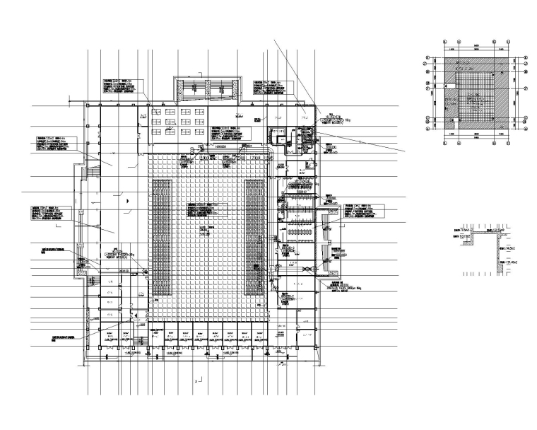 训练馆建筑图资料下载-民族师范学院 体育馆建筑暖通施工图