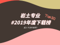 岩土专业2019年度下载榜Top30