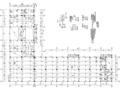 某L型平面办公楼混凝土结构施工图（CAD）