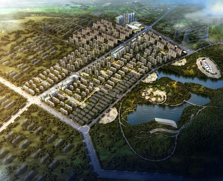 小镇景观概念方案资料下载-[江苏]幸福小镇建筑概念规划方案文本