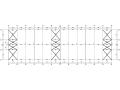22米单跨钢结构厂房结构施工图（CAD）